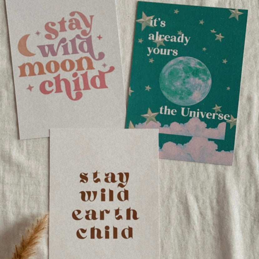 A5 Positivity Prints Set