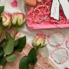 Load image into Gallery viewer, Personalised Bracelet &amp; Heart Cookie Set
