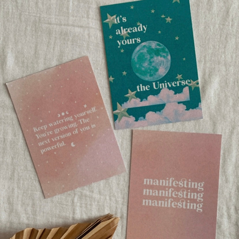 A6 Manifesting Print Set