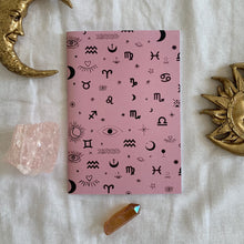 Load image into Gallery viewer, A6 Zodiac Notebook: Pink
